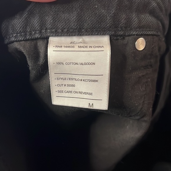 KAN Can Black Jean Shorts SZ Medium - Picture 5 of 7